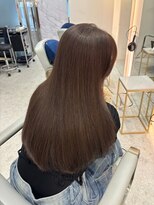 ジーナ  札幌大通(Zina)&nbsp;美髪＊エアリーロング＊モカベージュ＊髪質改善＊Zina札幌大通