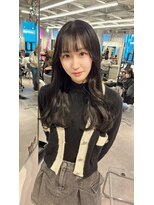 ユーフォリア 渋谷グランデ(Euphoria SHIBUYA GRANDE)&nbsp;韓国ヘア　オリーブグレージュ　オリーブカラー　暗髪　YUKI