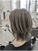 おしゃれ染グレイカラー