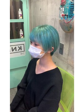 アールイーバイインク 渋谷(Re. by INK.) ウルフカット/レイヤーカット/ブリーチ/髪質改善[渋谷/原宿]