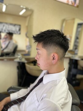 バーバーサトウ(BARBER SATO) ショートフェード