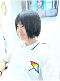 ハーフのような美人で綺麗で可愛い女の子のタッセルボブスタイル
