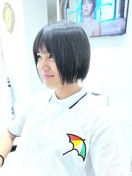 メタ(META) ハーフのような美人で綺麗で可愛い女の子のタッセルボブスタイル
