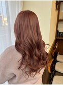 ピンクベージュ