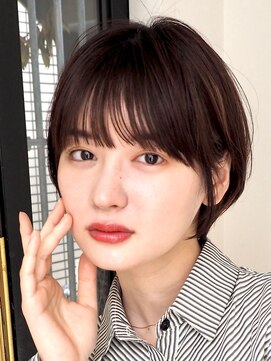 ローネス ギンザ(LONESS ginza) シースルーショート/ショートボブ/耳かけショート/小顔カット