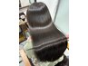 【髪質改善】髪質改善ケアカラー+髪質改善トリートメント ¥12500