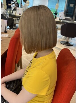 ファースト 仙台店(first) 丸みボブで韓国風に!