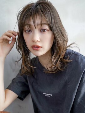 ギークス(GEEKS) 【GEEKS渋谷】ハッシュカット/ココアグレージュ/冬カラー/ウルフ