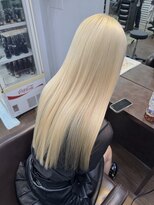 ヘアーデザインルアナ(Hair design Luana.)&nbsp;抜きっぱなしブロンド