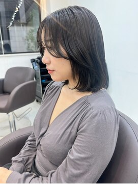 シェリムボート(Cherim boat) 【sakina指名】グレージュ/ボブヘア/顔まわりカット/レイヤー