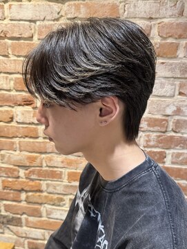 ボンドストーリールミエール(Bond Story lumiere) シースルー毛流れセンターパート眉毛ナチュラルフェザーパーマ