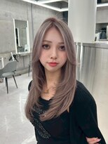 シイム(CYM)&nbsp;ケアブリーチ/透明感カラー/アッシュグレージュ