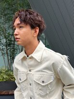 ツーダブル 大阪梅田(WW..)&nbsp;ツイストスパイラルパーマ波巻きスパイラル刈り上げマッシュ