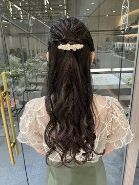 【平林鼓】おすすめ！お呼ばれハーフアップ