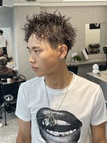 ネクストメンズ 表参道(NEXT men's)&nbsp;MEN’S HAIR/サーフカール/刈り上げセンターパート/渋谷