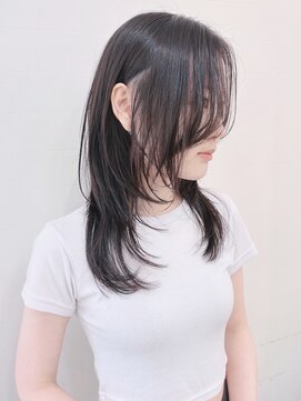 モリオフロムロンドン 松戸店(Morio from London) 【松戸　テラカド】大人可愛いハイレイヤーウルフカット