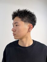 クオンヒール 淀屋橋店(QUON HEAL)&nbsp;スパイキー/ベリーショート/ショート/テーパーフェード△