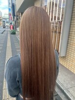 ブリックバイブレイス 千葉 千葉中央(brick by brace)&nbsp;千葉駅/着物ヘア/大人ガーリー/ダークアッシュ/似合わせカット