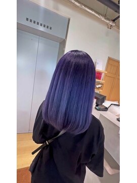 トゥルース 獨協大学前店(Hair&Make TRUTH) 艶々パープル