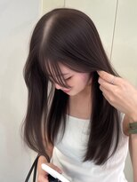 ロイオブジゼル(roi of GiseL)&nbsp;レイヤー ブラウン 赤み消しカラー 透明感カラー 髪質改善 艶髪