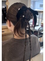 ナイアン エルア(naian elua)&nbsp;卒業式ヘア　カチモリ