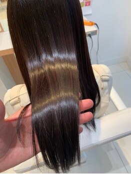 バサ 石神井公園店(BASSA)の写真/【石神井公園】ダメージに効く!髪質改善×質感再整カラーで叶う理想の艶髪。毛先まで感動の潤い&ツヤ◎