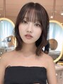 サンド ミュウ 横浜店(sand mieu) 透明感グレージュ×艶ボブ