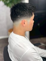 ホーミーズ 横須賀中央店(homies)&nbsp;フェードカット アップバンク ベリーショート ビジネスヘア 20代