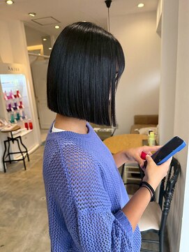 カシータヘアー(Casita hair) ショートボブストレート/艶髪/髪質改善