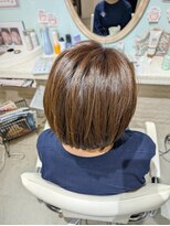 マオヘアー(MAO hair)&nbsp;【MAOhair】  キュートなふんわり丸みショートボブ