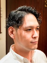 ブロートーキョーバーバーショップ 神田2nd(Bro Tokyo BARBERSHOP)&nbsp;ツイストパーマ