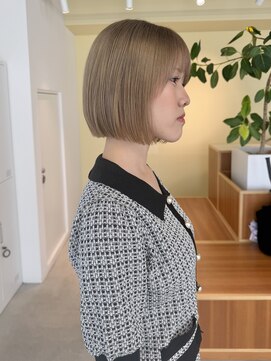 ロジェ(loje) 20代30代40代 ミルクブラウン/夏のヘアアレンジ