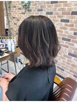スペックホルダー(Spec Holder)&nbsp;デザインカラーやわらか立体感ボブ