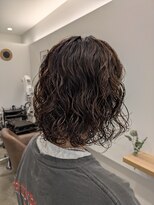カナン(canan)&nbsp;帽子と相性◎朝ラク強めカールパーマ