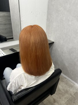 プライズ 所沢プロぺ通り店(prize) オレンジカラーブリーチカラー所沢