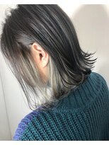 エミュスト(Emuest) 【Emuest心斎橋】3Dインナーカラー×エッジ外はねボブ