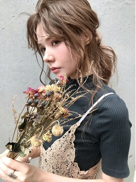 カルヴィナ(CALVINA) 【CALVINA】グレージュロングアレンジ