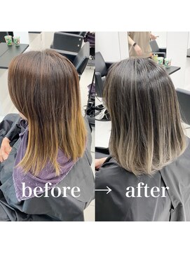 アライブ キチジョウジ(ALIVE Kichijoji) 【ALIVE吉祥寺】ホワイトベージュエアタッチバレイヤージュ