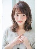 【joemi】ひし形ミックスカールのミディアムスタイル(小倉太郎)