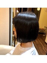 サロンエヌズ(salon Nz) まとまり☆切りっぱなしボブ