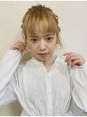 ショートボブ【簡単】くるりんぱアレンジ