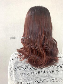 プラグ バイ ネオリーブ(plug by neolive) ブリーチなし♪ピンクブラウン♪♪【tomoka】