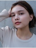 大人っぽ×耳掛けボブ