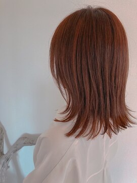 オーシー 四ツ井店(O'sea) オレンジハイライトカラー