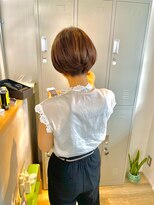 リムルヘアー(Rymlhair)&nbsp;マッシュショート/こなれヘア/小顔補正立体カット