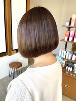 サラビューティーサイト 志免店(SARA Beauty Sight)&nbsp;50代女性ボブ、圧倒的美髪な髪質改善トリートメント☆山之内