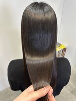 イオエ 岡本(ioe)&nbsp;髪質改善/ショコラアッシュ/ヘルシースタイル/縮毛矯正/春カラー