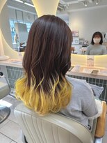 テトラ バイ ネオリーブ 横浜西口店(tetra by neolive)&nbsp;人とは違うデザインカラー＊イエロー