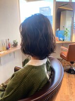 ドルチェ(dolce)&nbsp;ふんわり柔らか大人パーマスタイル　明石魚住ヘアサロンdolce