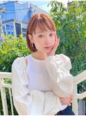 斜めバング/短めボブ/ミニボブ/耳掛けボブ/あごラインボブ
